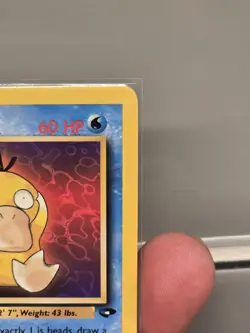 2000 Pokemon Card Gym Challenge Misty's Psyduck 1st Edition 90/132 NM - Image 4