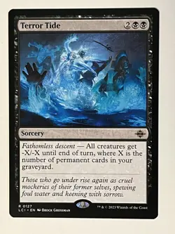Terror Tide The Lost Caverns of Ixalan Non-Foil Regular MTG - Image 1