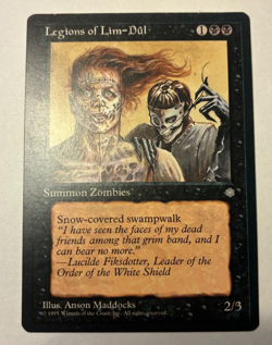 MTG Legion of Lim=Dul Ice Age LP common - Image 1