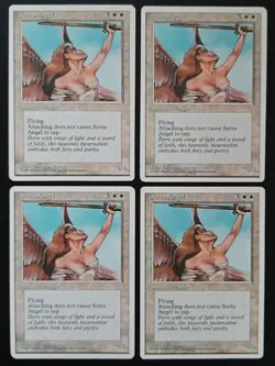 MTG | 4 x Serra Angel | Fourth Edition | Magic The Gathering - Image 1