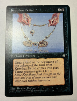 MTG krovikan fetish Ice Age LP common - Image 1