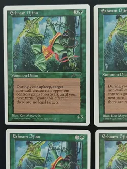 MTG | 4 x Erhnam Djinn | Playset | Chronicles | Magic The Gathering | - Image 2