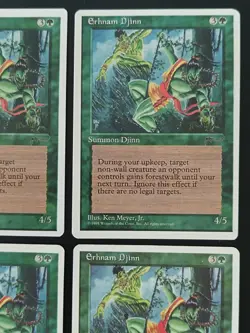 MTG | 4 x Erhnam Djinn | Playset | Chronicles | Magic The Gathering | - Image 3