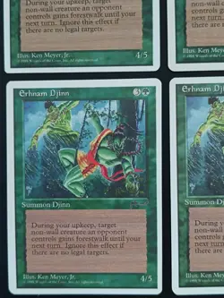 MTG | 4 x Erhnam Djinn | Playset | Chronicles | Magic The Gathering | - Image 4