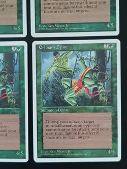 MTG | 4 x Erhnam Djinn | Playset | Chronicles | Magic The Gathering | - Image 5