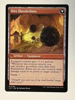 Dire Flail The Lost Caverns of Ixalan Non-Foil Regular MTG - Image 2