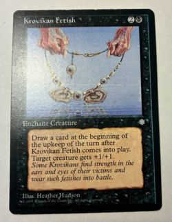 MTG krovikan fetish Ice Age LP common - Image 1
