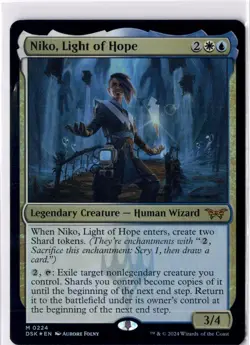Niko, Light Of Hope NM/M* FOIL Duskmourn ENGLISH 0224 mtg -UnltdCards - Image 1