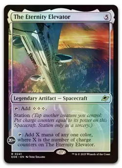 MTG - The Eternity Elevator - Foil - EOE 0241 - Edge of Eternities - Rare Magic - Image 1