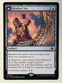 Braided Net The Lost Caverns of Ixalan Non-Foil Regular MTG - Image 1