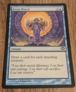 MTG Planechase #10 Keep Watch Lightly played tcg Magic The Gathering - Image 1