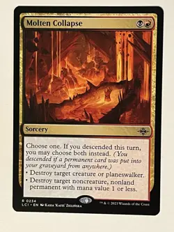 Molten Collapse The Lost Caverns of Ixalan Non-Foil Regular MTG - Image 1