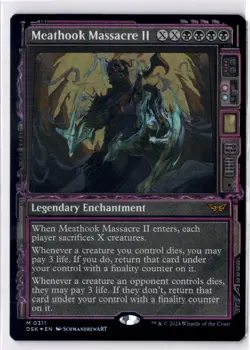 Meathook Massacre II NM/M* FOIL SHOWCASE Duskmourn ENGLISH 0311 mtg -UnltdCards - Image 1