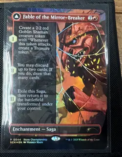 MTG Fable Of The Mirror Breaker Store Championship Promo Foil MTG Magic #P0044 - Image 1