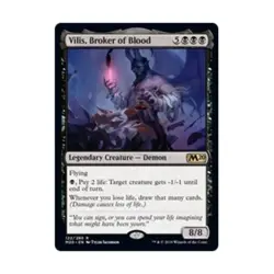 WOTC MtG Core Set 2020 Vilis, Broker of Blood (R) (Foil) NM - Image 1