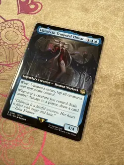 Ultimecia, Temporal Threat [New, Near Mint] Extended Art {Final Fantasy MTG} - Image 2