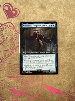 Ultimecia, Temporal Threat [New, Near Mint] Extended Art {Final Fantasy MTG} - Image 5