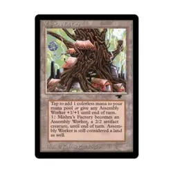 WOTC MtG Antiquities Mishra's Factory - Spring (R) Fair - Image 1