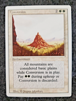 Conversion Magic the Gathering (Revised) Never played MINT MTG (DS3D1K7) - Image 1