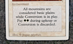 Conversion Magic the Gathering (Revised) Never played MINT MTG (DS3D1K7) - Image 5