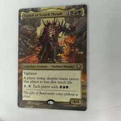 MTG Yurlok Of Scorch Trash Alter, Hand Painted Altered Card, Commander Magic - Image 2