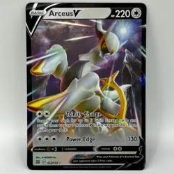 Arceus V 122/172 Ultra Rare - Brilliant Stars Pokemon TCG - M/NM - Image 1