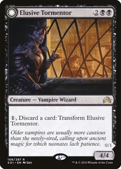 Elusive Tormentor // Insidious Mist - Shadows over Innistrad | MTG Card - Image 1