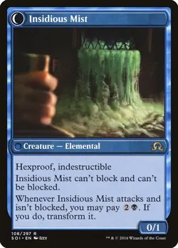 Elusive Tormentor // Insidious Mist - Shadows over Innistrad | MTG Card - Image 2