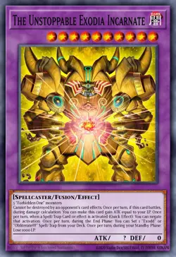 MP25-EN008 The Unstoppable Exodia Incarnate Starlight Rare YuGiOh Preorder - Image 1