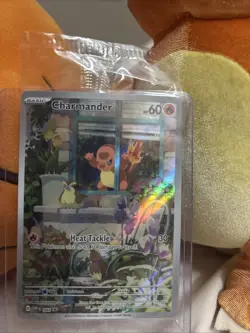 *Sealed* Pokemon Obsidian Flames CHARMANDER 044 Black Star Promo Card MINT-NM - Image 4