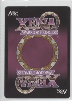 1998 Xena Warrior Princess Collectible Card Game 1st Edition Flaming Arrows #128 - Image 2