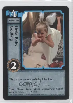 1998 Xena Warrior Princess Collectible Card Game 1st Edition Little Baby Godling - Image 1