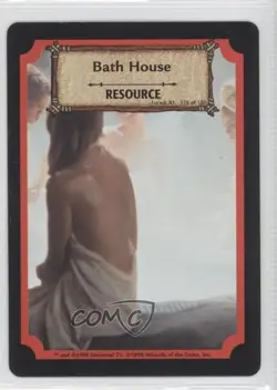 1998 Xena Warrior Princess Collectible Card Game 1st Edition Bath House #178 - Image 1