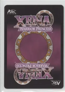 1998 Xena Warrior Princess Collectible Card Game 1st Edition Undead Warrior #34 - Image 2