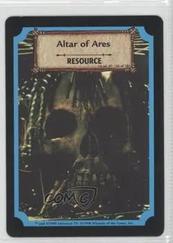 1998 Xena Warrior Princess Collectible Card Game 1st Edition Altar of Ares #58 - Image 1