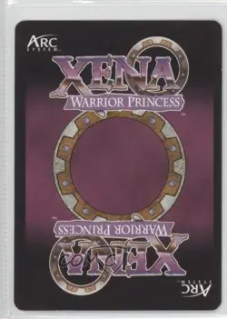 1998 Xena Warrior Princess Collectible Card Game 1st Edition Altar of Ares #58 - Image 2