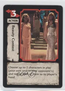 1998 Xena Warrior Princess Collectible Card Game 1st Edition Beauty Contest #151 - Image 1