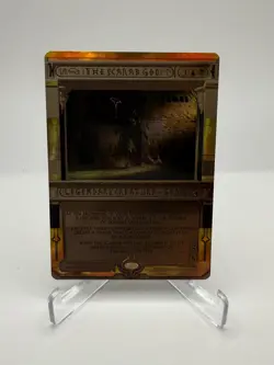 MTG Magic the Gathering The Scarab God (53/54) Amonkhet Invocations NM/LP FOIL - Image 1