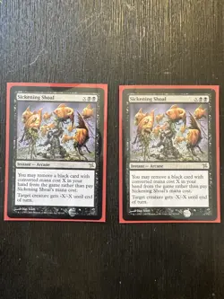 MTG BETRAYERS OF KAMIGAWA* SICKENING SHOAL NM/M* (2) - Image 1