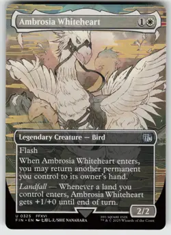 Ambrosia Whiteheart (Borderless) U FINAL FANTASY 325 MTG - Image 1