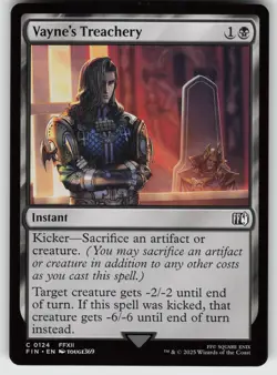 Vayne's Treachery C FINAL FANTASY 124 MTG - Image 1
