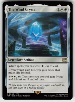 The Wind Crystal R FINAL FANTASY 43 MTG - Image 1