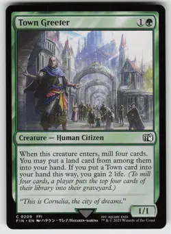 Town Greeter C FINAL FANTASY 209 MTG - Image 1