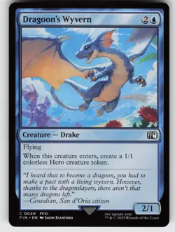 Dragoon's Wyvern C FINAL FANTASY 49 MTG - Image 1