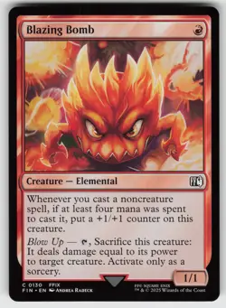 Blazing Bomb C FINAL FANTASY 130 MTG - Image 1