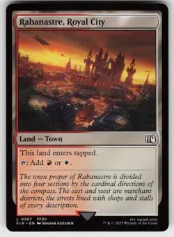 Rabanastre, Royal City L FINAL FANTASY 287 MTG - Image 1