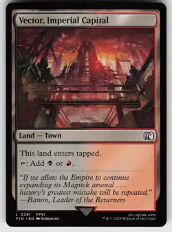 Vector, Imperial Capital L FINAL FANTASY 291 MTG - Image 1