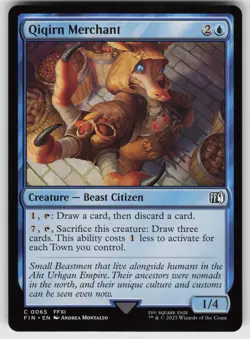 Qiqirn Merchant C FINAL FANTASY 65 MTG - Image 1