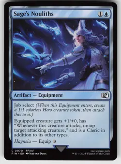 Sage's Nouliths (Surge Foil) C FINAL FANTASY 582 MTG - Image 1