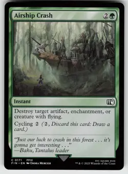 Airship Crash C FINAL FANTASY 171 MTG - Image 1